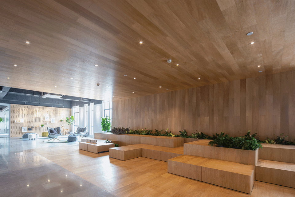 互聯網電商辦公室寫字樓空間設計