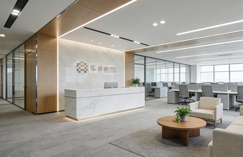 廣東華商建設，專業辦公室裝修改造+廠房改造，一站式商業空間整裝服務