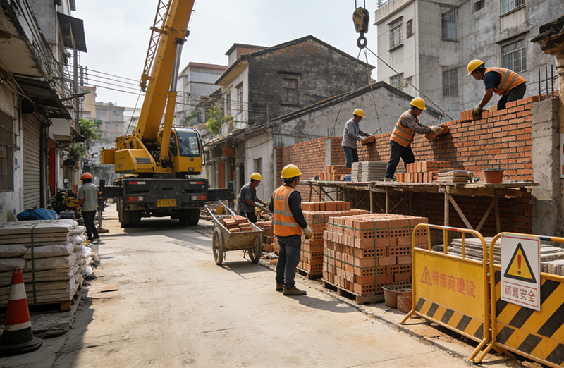 廣州舊房重建、危房重建全包就找廣東華商建設，一站式原址重建省心落地